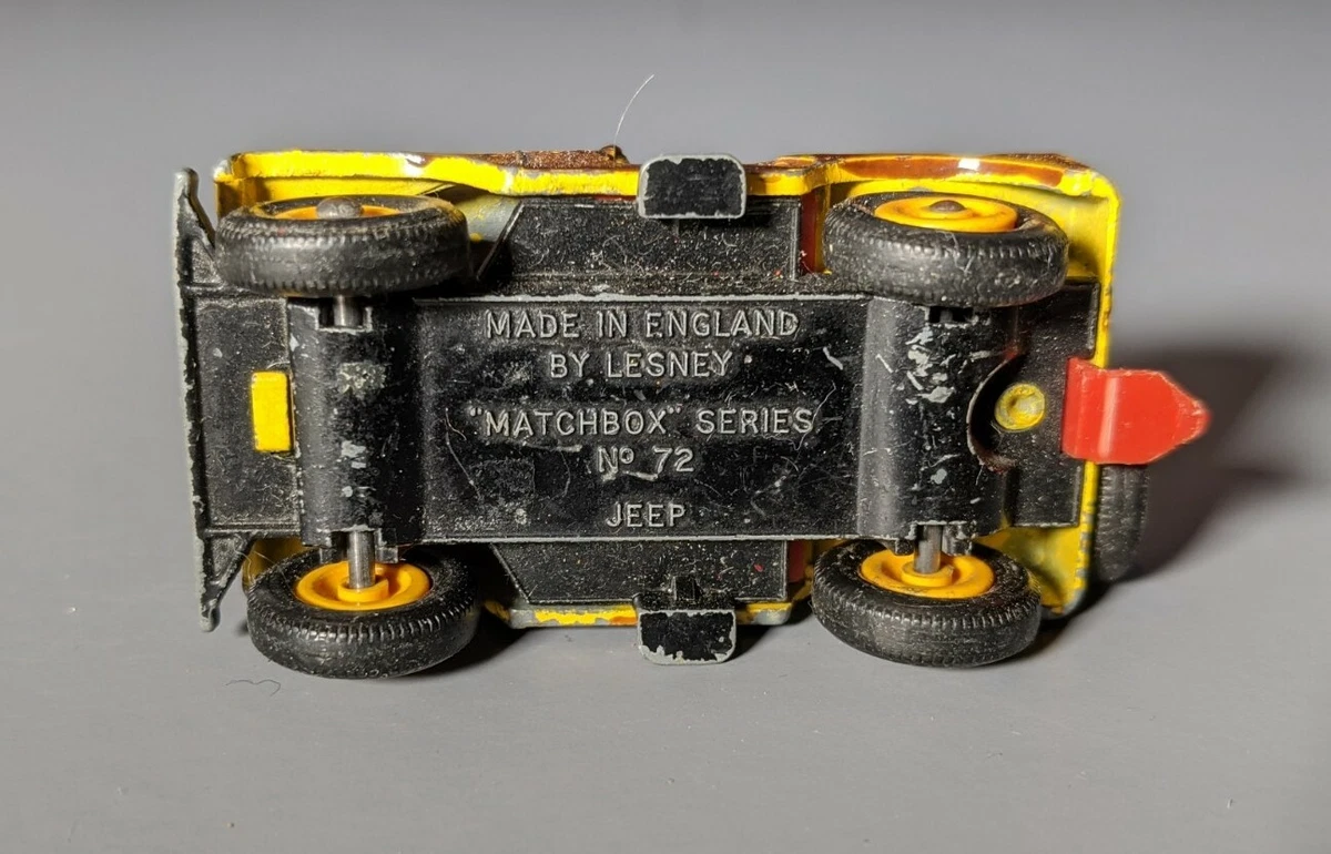Matchbox series shop no 72 jeep
