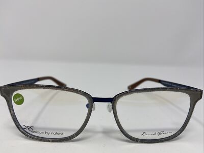 David Green Essential ES3 53-17-140 Crystal/Blue Full Rim Eyeglasses Frame CC67