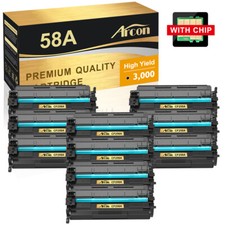 10PK CF258A With Chip Toner Compatible With HP LaserJet Pro MFP M428dw M404n