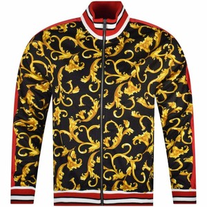 versace jacket white and gold