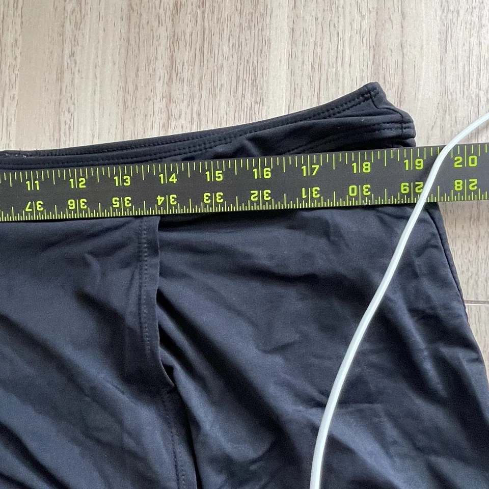 Liz Claiborne Black Bikini Swim Skirt Bottom Womens Large Swimsuit Bottoms - Image 4 of 4