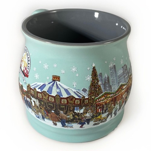 Tazza di Natale 2023 Wrigleyville Chicago Christkindlmarket souvenir Wrigley Field - Foto 3 di 19