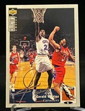 1994-95 Collector's Choice Silver Signature #21 Gerald Wilkins Cavaliers