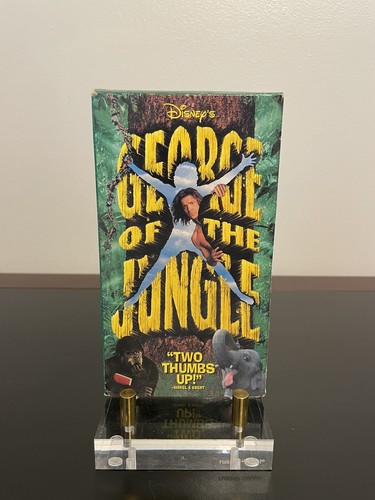 George Of The Jungle VHS Tape (1997, PG) Comedy Disney Brendan Fraser