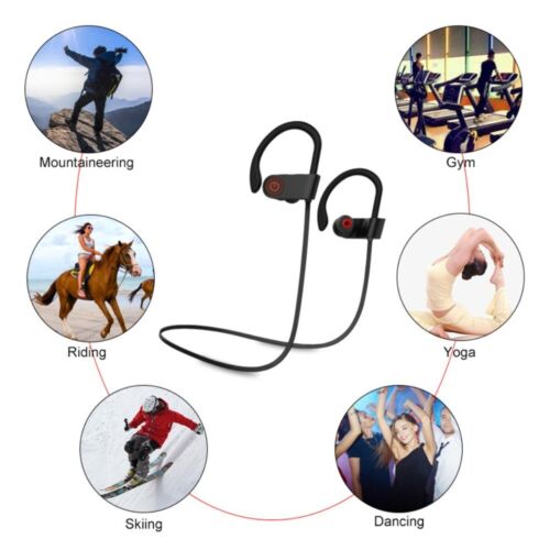 Ear-hook Bluetooth Earphone IPX4 Sports Earphone Wireless Earbud  Running - Zdjęcie 1 z 16