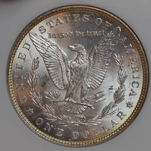 1887 Morgan Silver Dollar, NGC MS63, White, Older Slab, Ryan's Rare Coins, C8183 - Picture 5 of 5