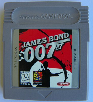 007 James Bond GameBoy, Cartridge only TESTED,SEE PICS