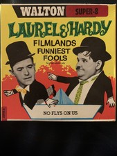 Super 8 Laurel & Hardy Filmlands Funniest Fools No Flys on Us A.198