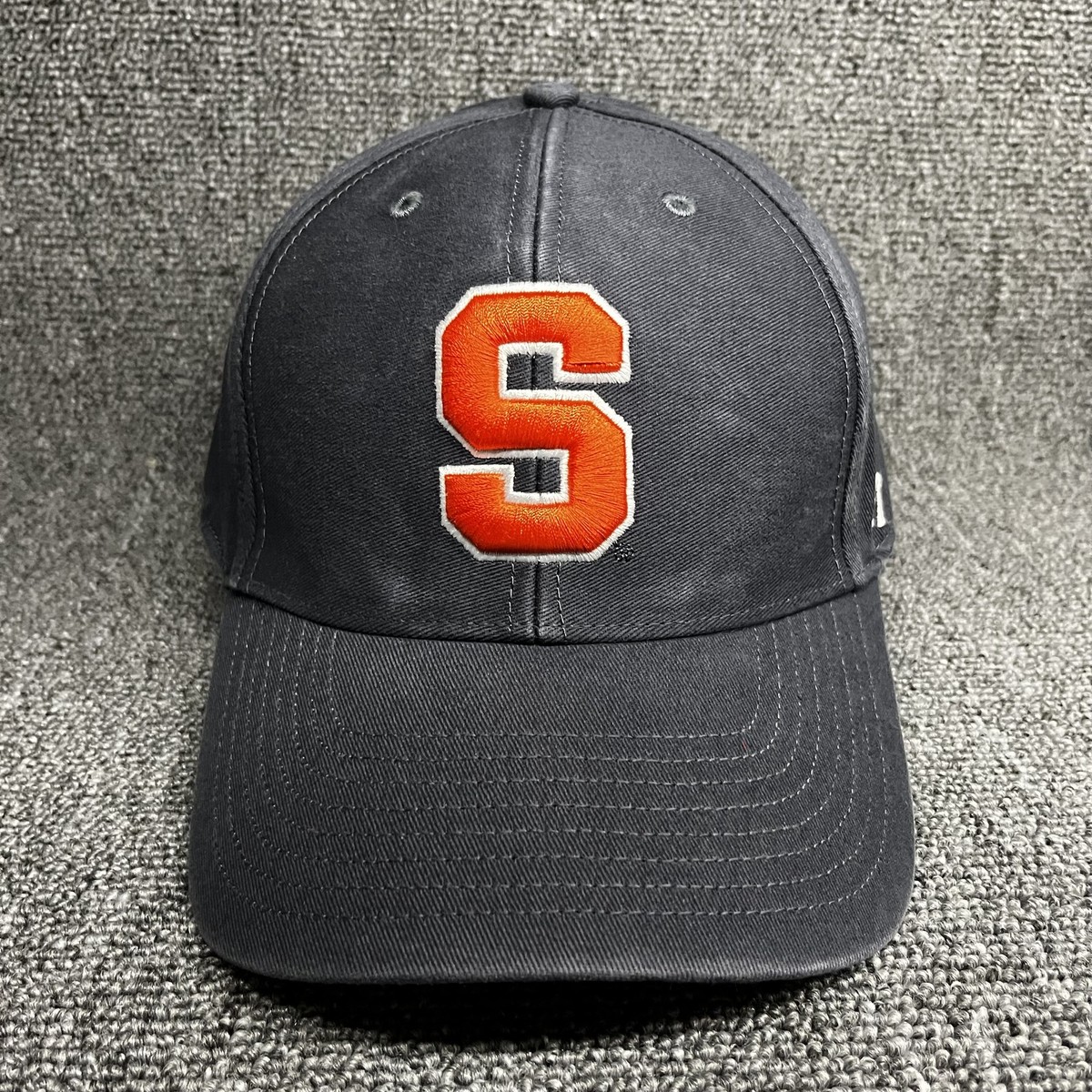 Syracuse Orange '47 Brand Clean Up Hat Charcoal Gray Adjustable Strapback Cap