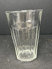 Duralex Picardie Iced Tea Glass Tumbler 12 oz Made In France 4 7/8” Tall