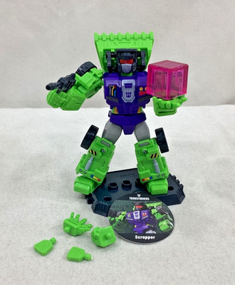 Blokees G1 Transformers Galaxy Version Series 4 Scrapper Figure Constructicons