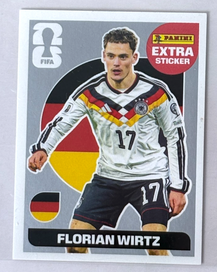 2026 FIFA WC USA 2026 Panini #11 FLORIAN WIRTZ Germany STICKER