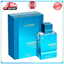 Al Haramain Amber Oud - Aqua Dubai - Long Lasting Perfume for Men - 3.33 Oz New