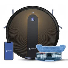 Coredy R750 3-in-1 Robotic Sweep Vacuum Mop Cleaner - Black