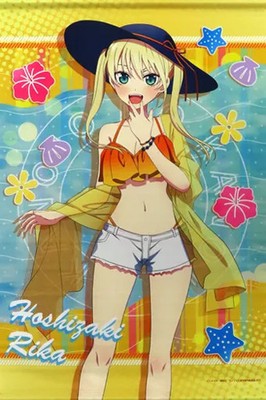 Girlfriend Girlfriend Rika Hoshizaki B2 Tapestry A-3 Prize