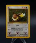 Eevee Pokemon Card 1st Edition Team Rocket 55/82 Common TCG 2000 WOTC