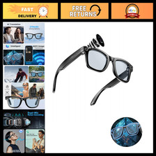 AI Smart Glasses with 8MP Camera, 1920P Video, Voice Assistant & Translation