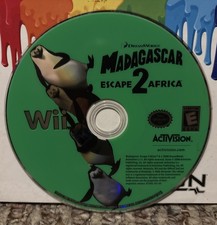 Madagascar: Escape 2 Africa (Nintendo Wii, 2008) Game Only. Tested.