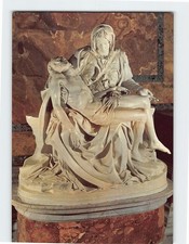 Postcard The Pieta Basilica of St. Peter Rome Italy