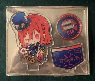 Blue Lock HYOMA CHIGIRI Steampunk Shield Teacup Acrylic Stand - NEW - US SELLER