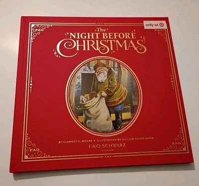 FAO Schwarz The Night Before Christmas Book Hardcover (NEW, Target Exclusive)