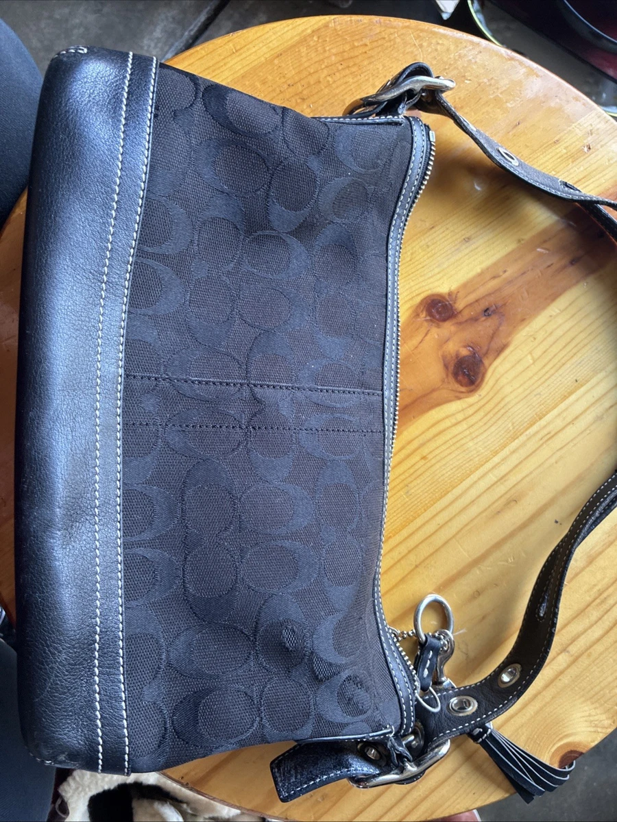 Coach Black Signature for sale - eBay