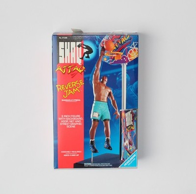 Shaquille O'Neal SHAQ ATTAQ Reverse Jam NBA 1993 Actionfigur