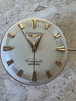 LONGINES CONQUEST 19 AS UHRWERK KOMPLETT MIT ZIFFERBLATT UND KUGELN