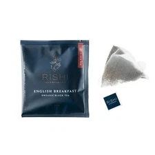Rishi Tea English Breakfast - Organic Sachet 50 Count (Pack of 1) 