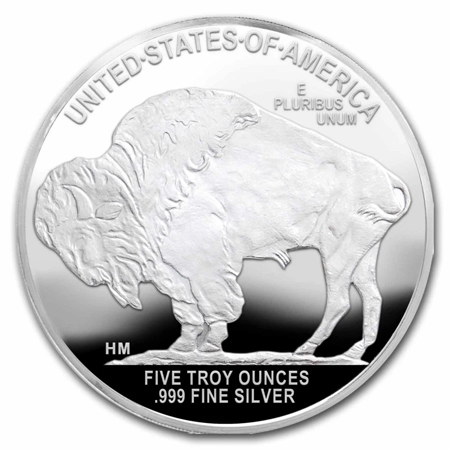 5 oz Silver Round - Buffalo - Image 4 of 4