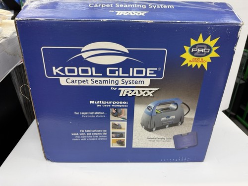 Kool Glide Pro 2 Carpet Seaming System by Traxx w/ Case & Teflon Seaming Board