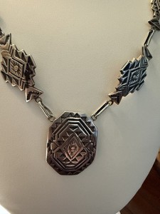 Troy Laner Navajo Sterling Necklace