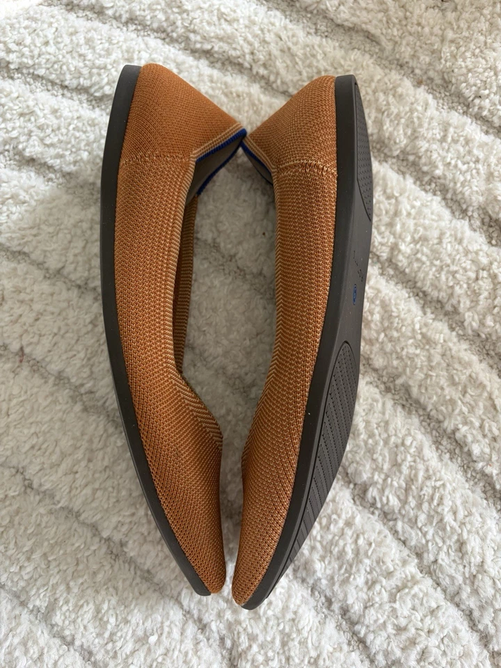 Rothy's the Point talla 9 en ámbar cervatillo Foto 3 de 4