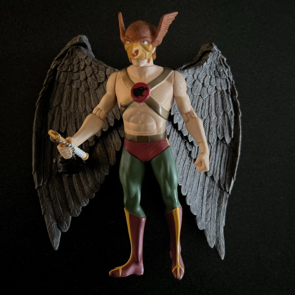 Juego de figuras de acción sueltas DC Direct Edad de Plata Hawkman y Hawkgirl 2000 DC Comics Foto 2 de 4
