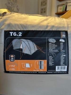Zelt für 6 Personen mit 2 Schlafkabinen abzugeben!