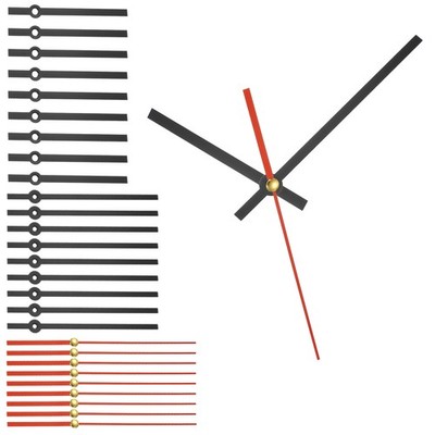 Aluminum Watch 10 Hands Kit Spare Parts Only Black Red 4.68''