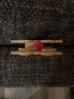 Vintage Wooden Carousel Reindeer Christmas Holiday Winter Ornament — photo 6