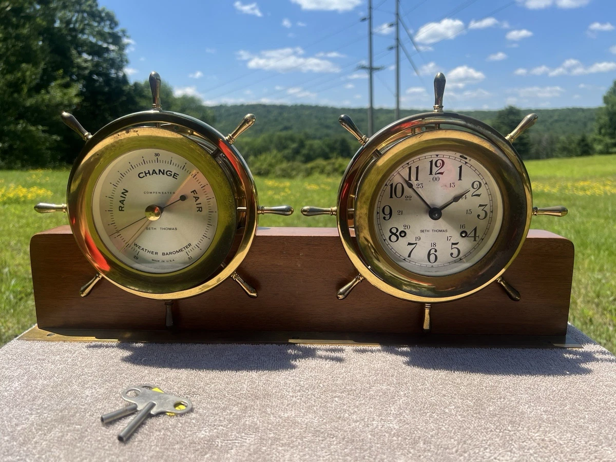 Seth Thomas Antique Maritime Clocks for sale | eBay