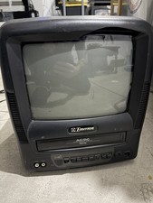 As is / For Parts Emerson EWC0903 9" CRT TV/VCR Combo AC/DC