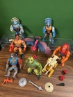 Vintage 1980s MOTU He-Man Huge Lot Of Action Figures W/ Accessories Lot