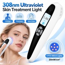 Portable 308nm UVB Light Therapy Device 6 Diodes 20mW/cm  for Targeted Skin Care