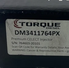 Torque Diesel 3411764PX Reman Fuel Injector Cummins N14 CELECT Diesel Engine thumbnail 5
