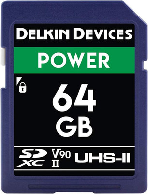 Power 64GB SDXC UHS-II Memory Card   300Mb/S Read, 250Mb/S Write | Ideal for 8K,