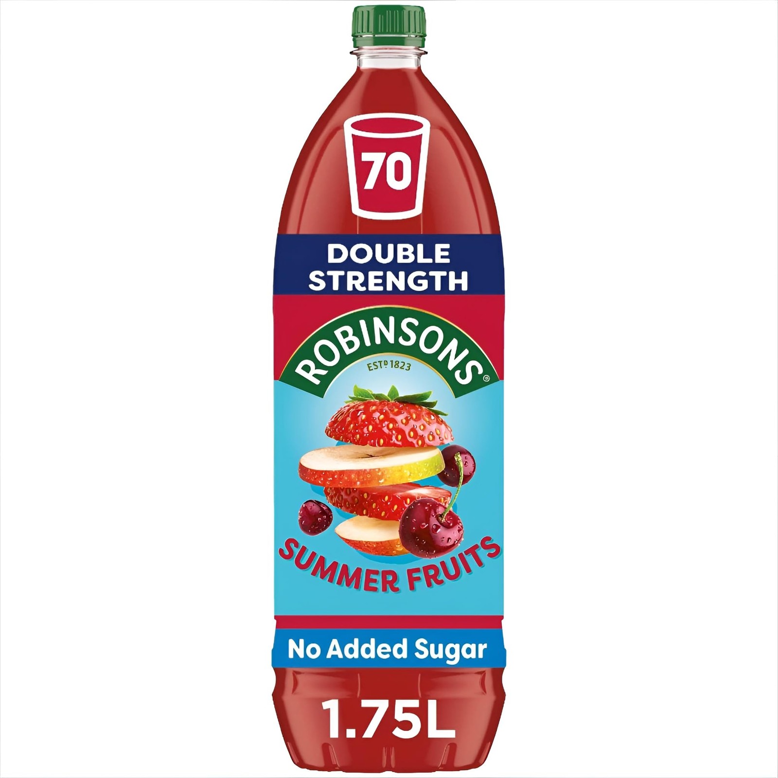 Fruit Squash - Low Calorie - Double Strength - Summer Fruits 1.75 Litre