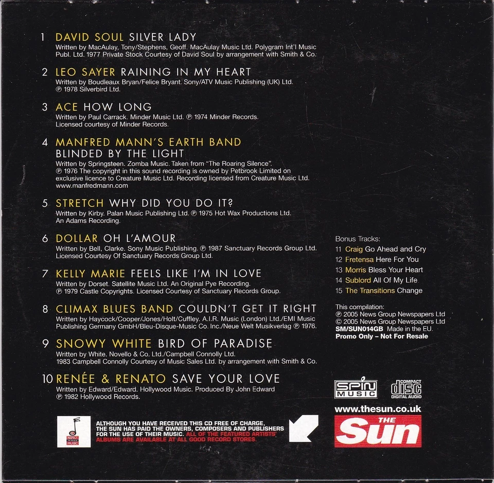 SECRET PLEASURES 10 Forgotten Favourites... We Know You Love Them! - Bild 2 von 3