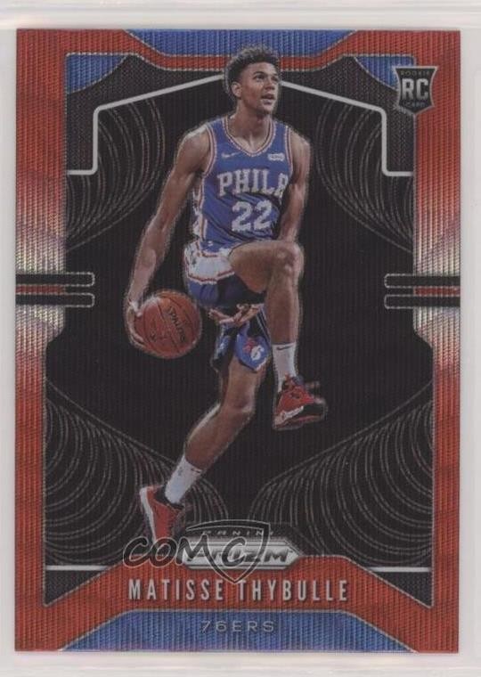 2019-20 Panini Prizm Ruby Wave Matisse Thybulle #290 Rookie RC 0g46