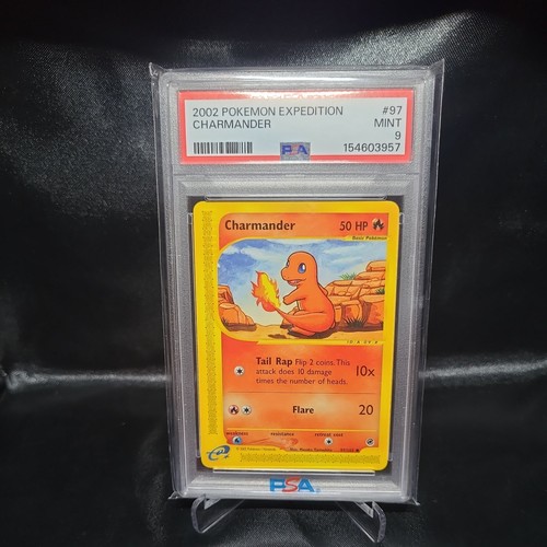 Charmander graded PSA 9 for sale on eBay