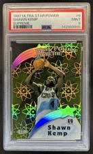 1997-98 Fleer Ultra Shawn Kemp Star Power Supreme #6 SPS Cavaliers PSA 9