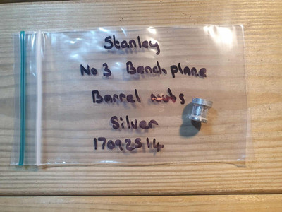 Vintage Stanley No 3 Hobel Laufmutter altes Holzbearbeitungswerkzeug Schreinerwerkzeug