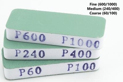 VALLEJO FLEXISANDER DUAL GRIT x3 (80X30X12mm) ACCESSORIES FOR MODEL MAKING VALLEJO